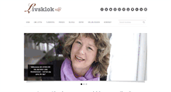 Desktop Screenshot of livsklok.se